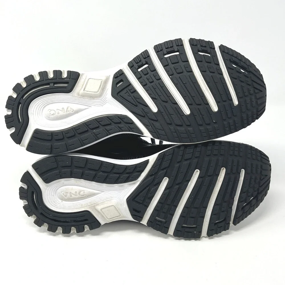 Brooks Revel 2 Womens Running Shoes Size 9.5 Black White Grey Knit 1202811B012